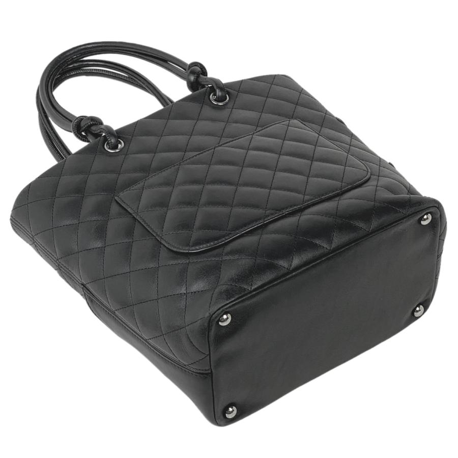 数量限定 レザー トートバッグ ハンドバッグ ショルダーバッグ Cc ココマーク トートバッグ ミディアム カンボンライン Chanel シャネル 送料無料 Used ブラック 中古 レディース 5167 バッグ Mail Voysus Com