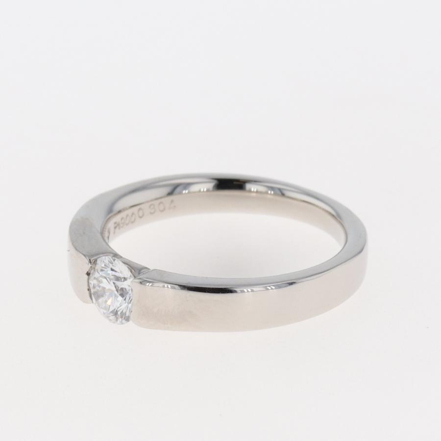 VERITE ダイヤモンド デザインリング プラチナ 指輪 ベリテ リング 6.5