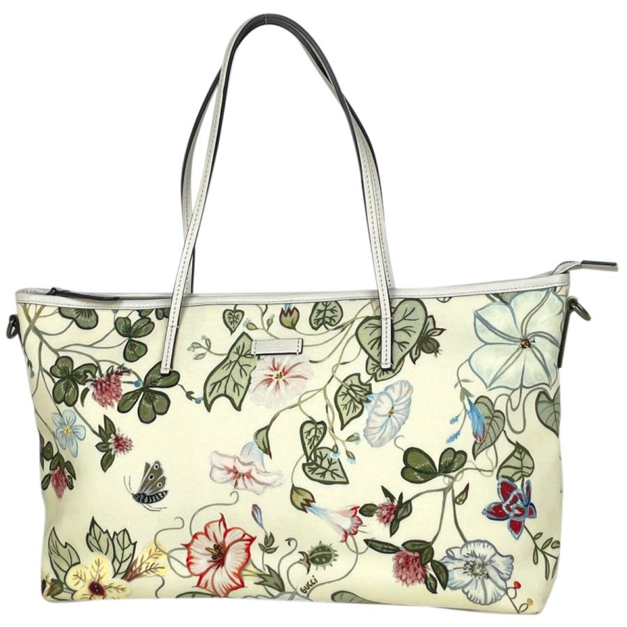 グッチ Gucci クリスナイト フローラ ショルダーバッグ 花柄 トートバッグ コーティングキャンバス アイボリー マルチカラー レディース 中古 リユースセレクトショップバイセル Yahoo 店 通販 Yahoo ショッピング