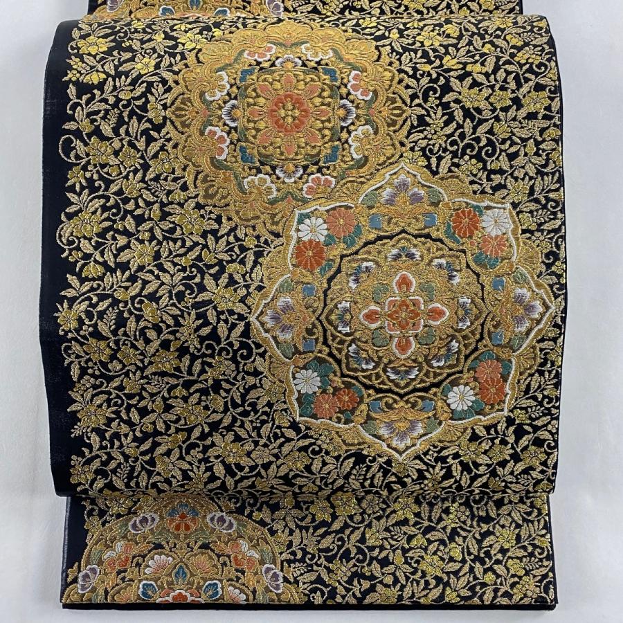 袋帯 美品 秀品 華文 花唐草 金糸 箔 金色 六通 正絹 中古 Gekiyasu / Shinsaku - 帯 - wordsliive.org 袋帯 美品 秀品 華文 花唐草 金糸 箔 金色 六通 正絹 中古 Gekiyasu / Shinsaku - 帯 - wordsliive.org
