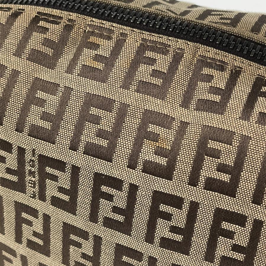 フェンディ FENDI ズッキーノ柄 ハンドバッグ ポーチ ミニ ロゴ フェンディ FENDI ズッキーノ柄 ハンドバッグ ポーチ ミニ ロゴ