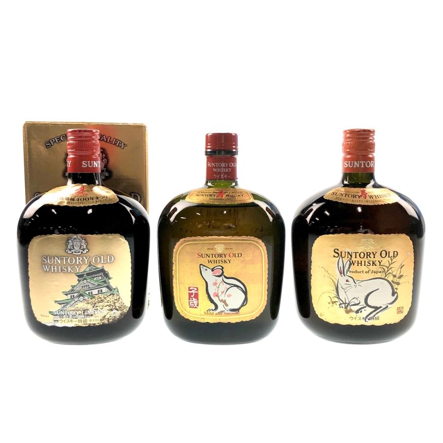未開栓 SUNTORY ウイスキー ロイヤル 大阪城400年記念 限定ボトル