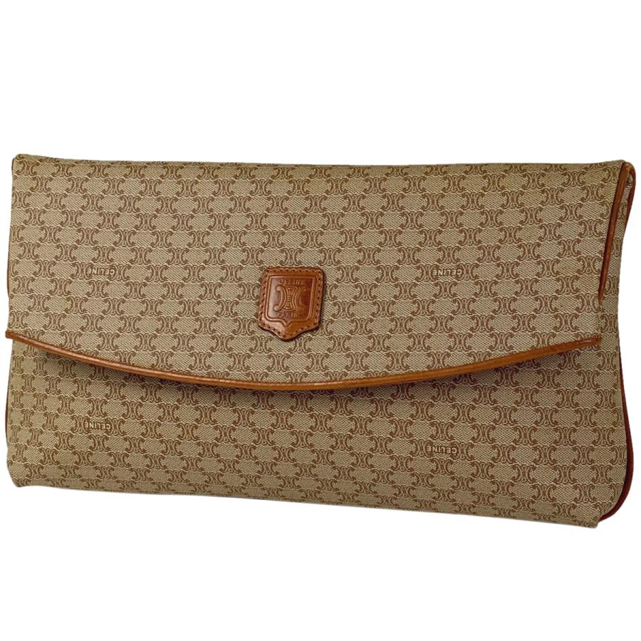 定形外発送送料無料商品 セリーヌ CELINE マカダム柄 クラッチバッグ