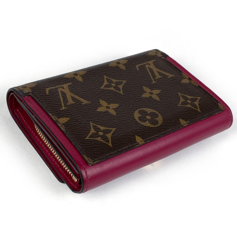 ランキング2022 ルイ・ヴィトン ポルトフォイユ フロール フューシャ