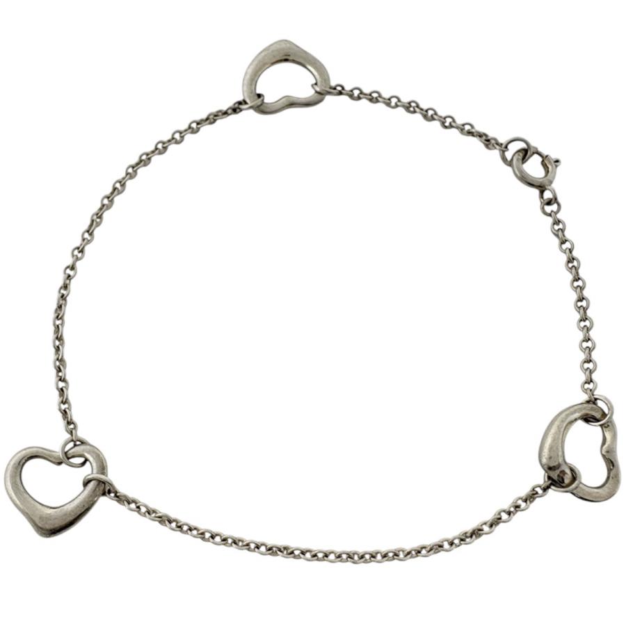 TIFFANY&Co.（ティファニー） オープンハート ブレスレット トリプル