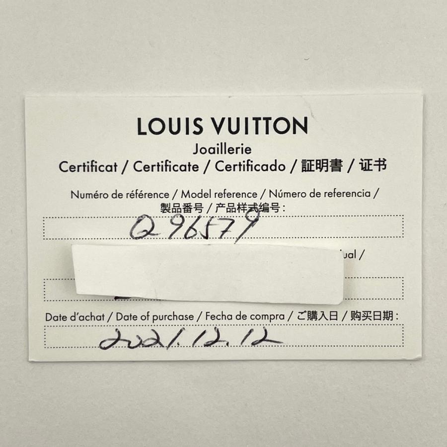 ルイ・ヴィトン Louis Vuitton ピュス アンプラント ピアス K18 ピンクゴールド 750 ピアス PG レディース 中古