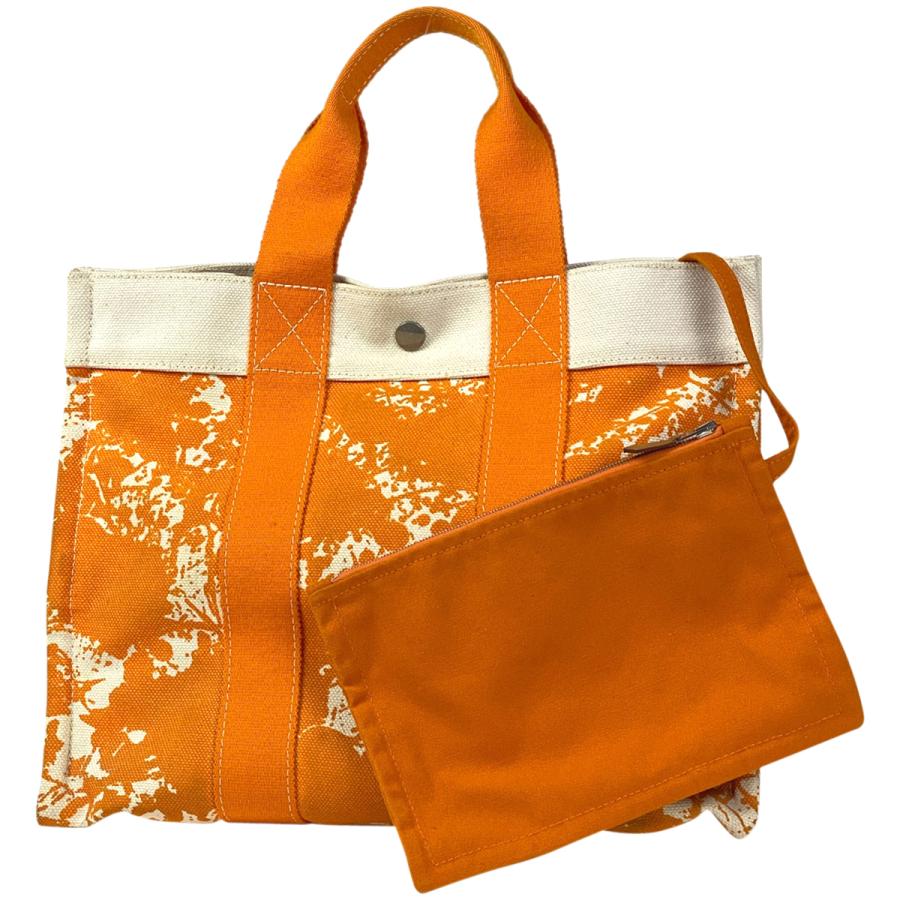 エルメス HERMES ボラボラPM シュパル シュプリーズ トートバッグ キャンバス オレンジ レディース 中古  :1000045593887:リユースセレクトショップバイセル Yahoo!店 - 通販 - Yahoo!ショッピング