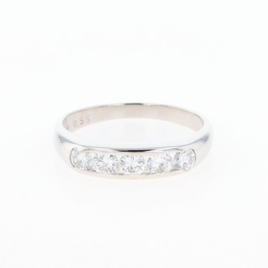 メレダイヤ デザインリング プラチナ 指輪 リング 11.5号 Pt900  