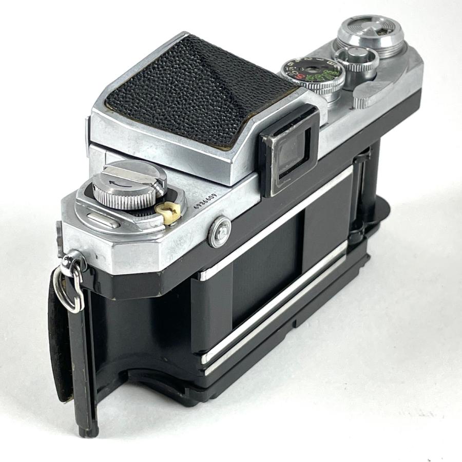 ニコン Nikon F アイレベル シルバー + NIKKOR-S.C 50mm F1.4 非Ai フィルム マニュアルフォーカス 一眼レフカメラ 中古