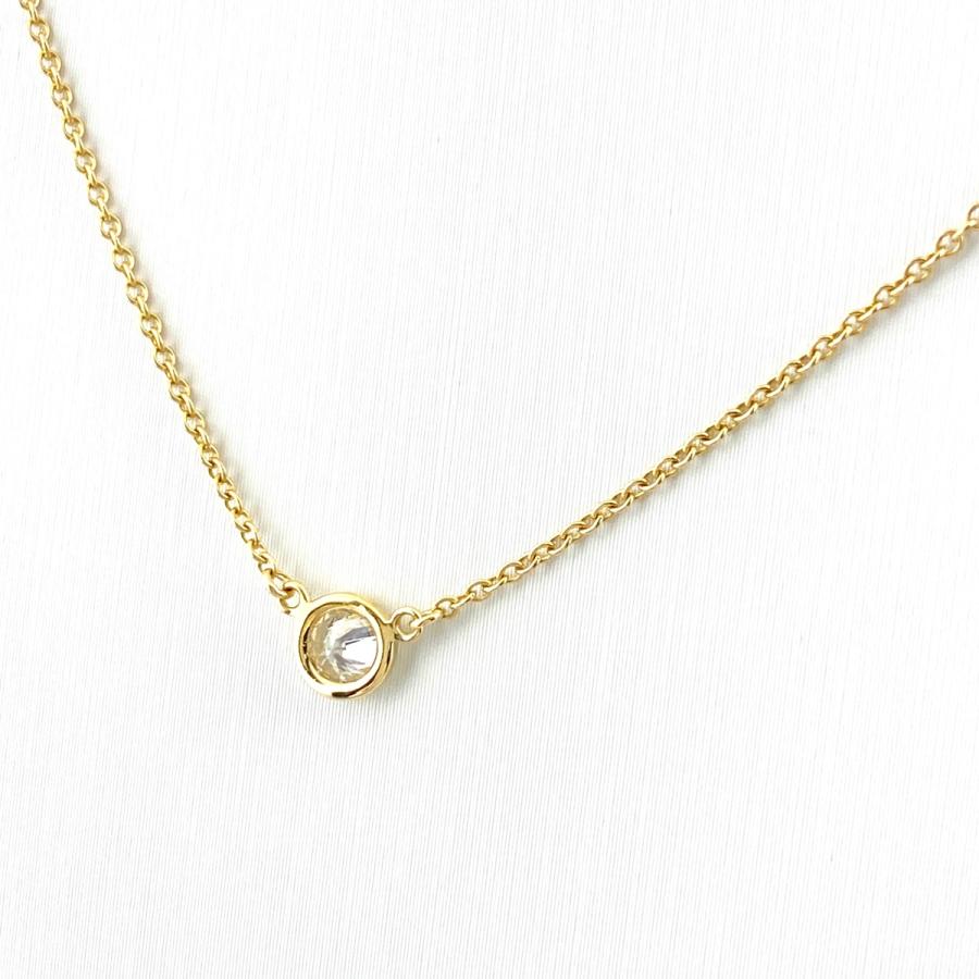 Tiffany&Co. ティファニー 750 YG バイザヤード ネックレス TIFFANY&Co. ティファニー バイザヤード ネックレス YG