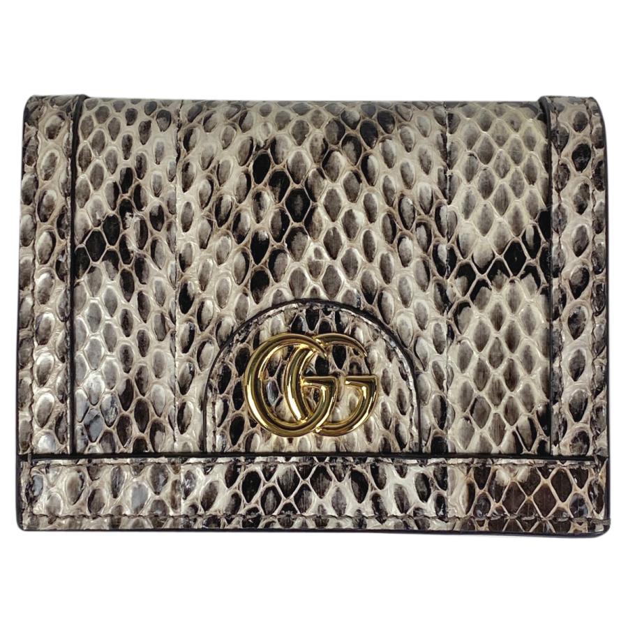 グッチ GUCCI GGマーモント 二つ折り財布 ダブルG 二つ折り財布