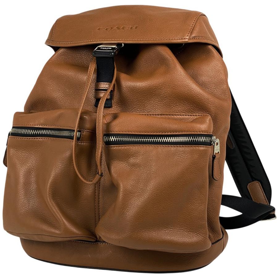 希少品　COACH　コーチ　レザー　リュック　大容量　F71728 COACH F71728 RUCKSACK IN SMOOTH LEATHER / コーチ スムースレザー