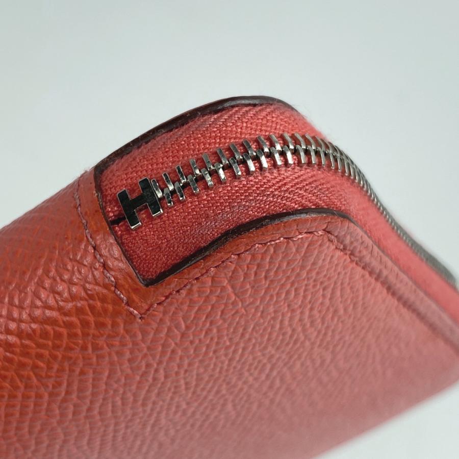 在庫処分大特価!!】 エルメス HERMES アザップ ロング A スカーフ ローズジャイプール 長財布 ヴォーエプソン ラウンドファスナー シルクイン ラッピング可 レディース 中古 財布、帽子、ファッション小物 エルメス HERMES アザップロング 長財布 メンズ 中古