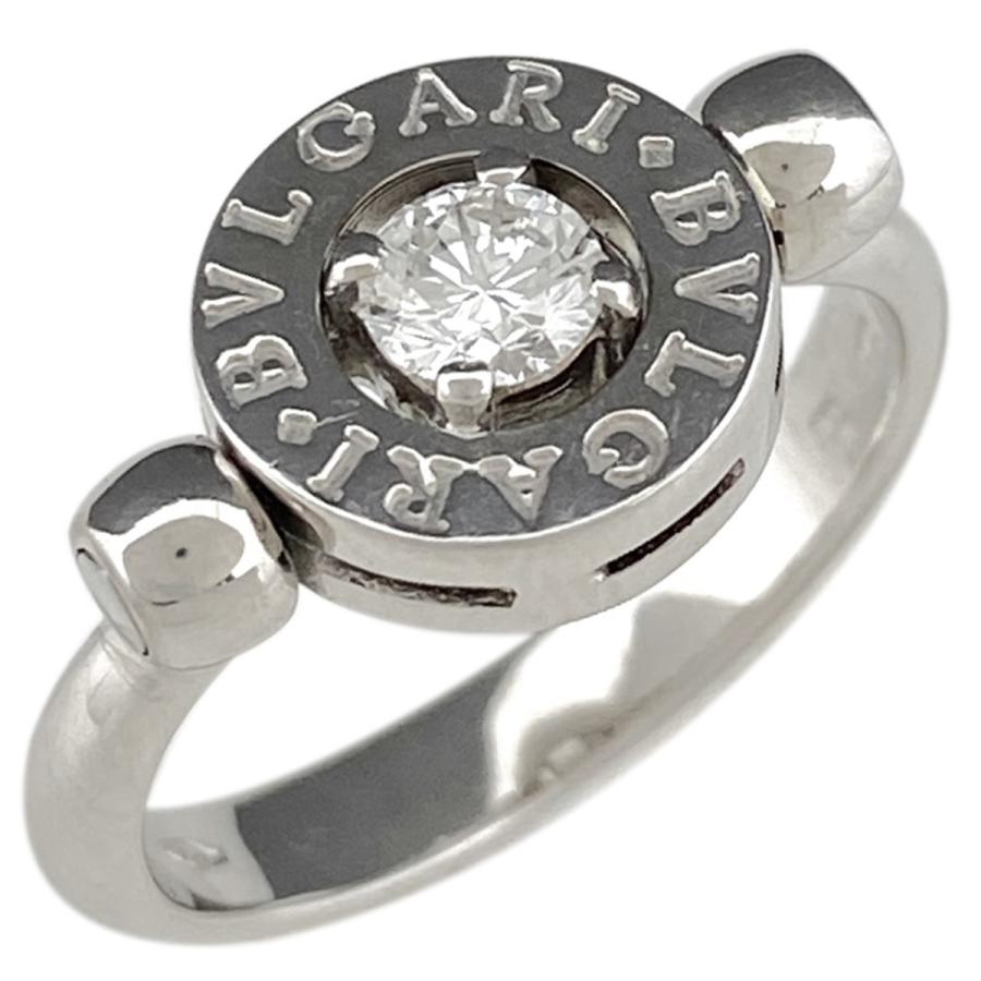ブルガリ BVLGARI ブルガリブルガリ フリップダイヤ リング K18 