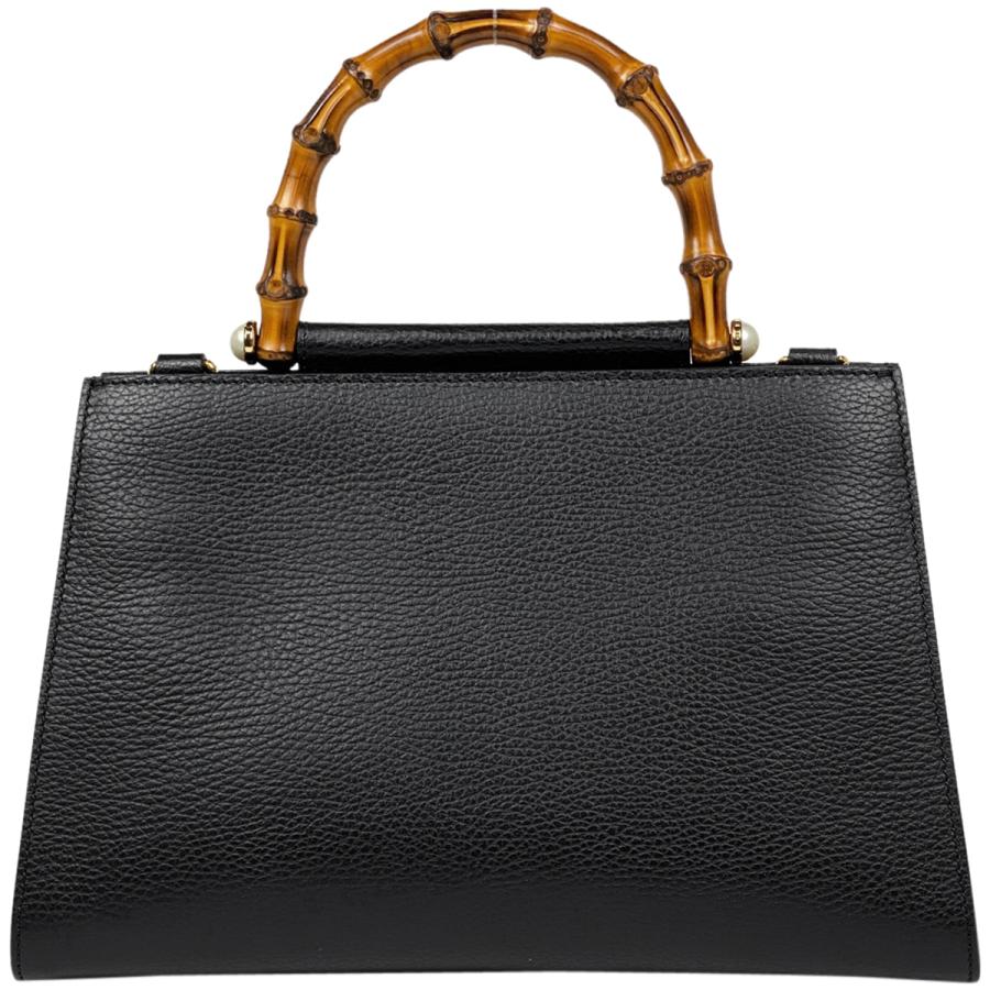 GUCCI グッチ バンブー ショルダーバッ 2way レザー 黒 【公式通販】