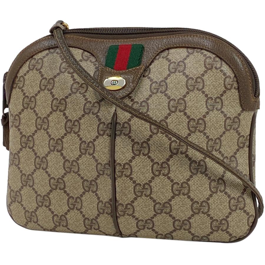 グッチ GUCCI GG柄 ショルダーバッグ シェリーライン ウェブ オールド 