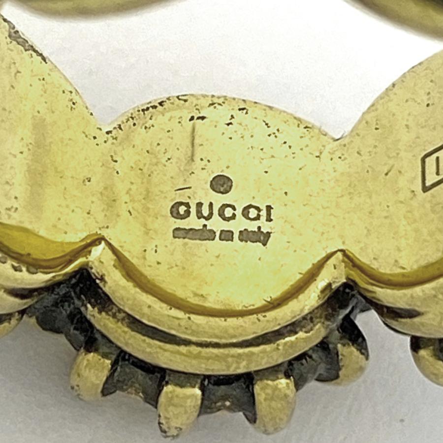 【極美品】グッチ Gタイムレス 4キャットヘッド イエローゴールドPVD ピンク GUCCI グッチ キャットヘッド リング 指輪 ビジュー 9.5号 GP