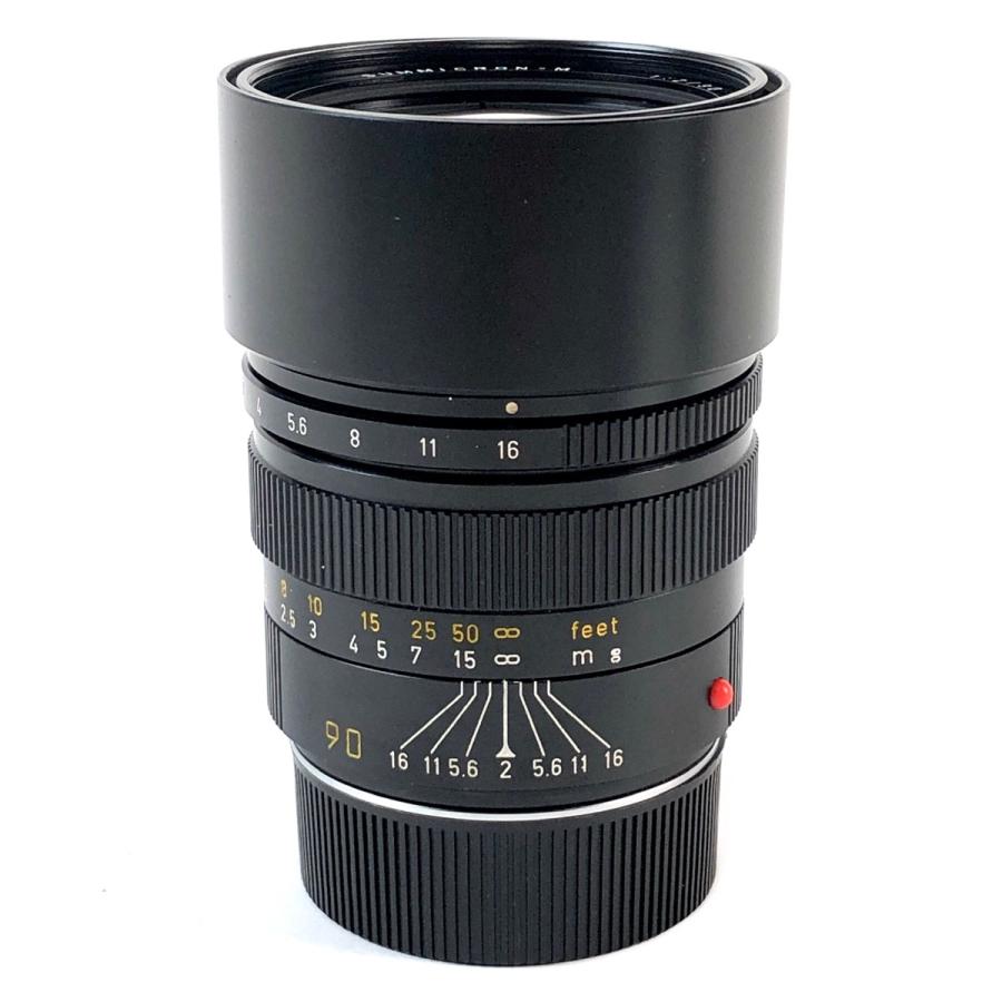 ライカ LEICA SUMMICRON-M 90mm F2 ズミクロン ブラック レンジ