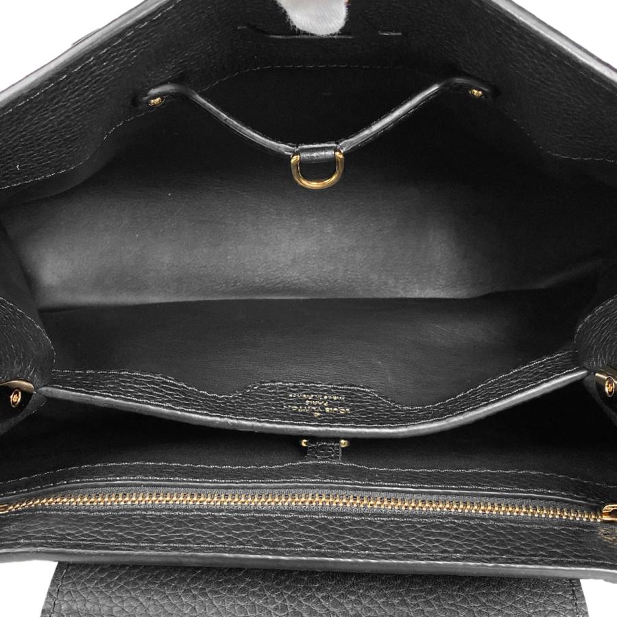 ルイ・ヴィトン Louis Vuitton カプシーヌ MM モノグラム フラワー 2WAY ショルダーバッグ ハンドバッグ レザー ブラック(ノワール) レディース 中古｜kaipre｜09