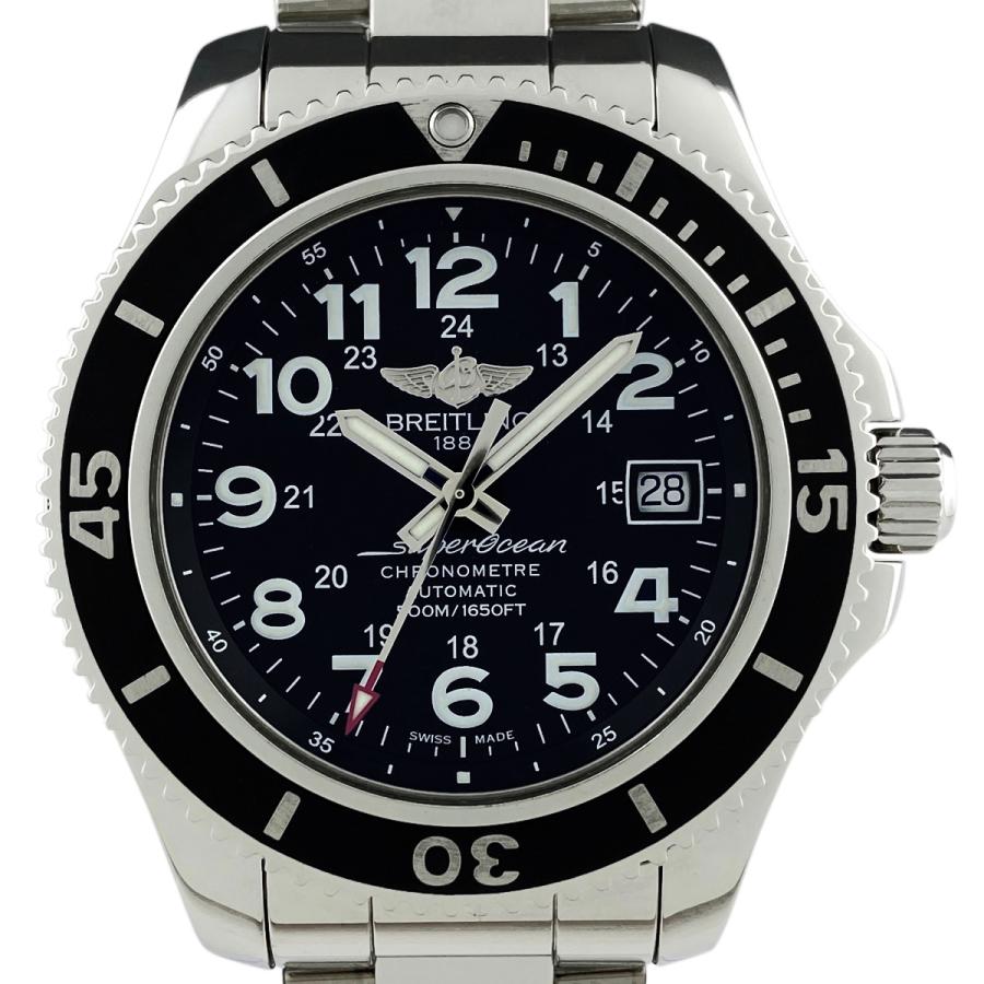 ブライトリング（BREITLING） OH済 保証書 スーパーオーシャン2 42 