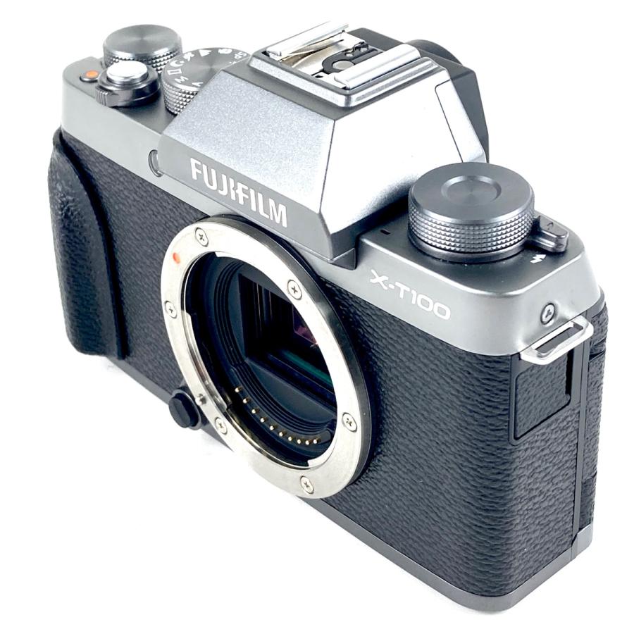 富士フイルム FUJIFILM X-T100 ダブルズーム レンズキット ダーク 