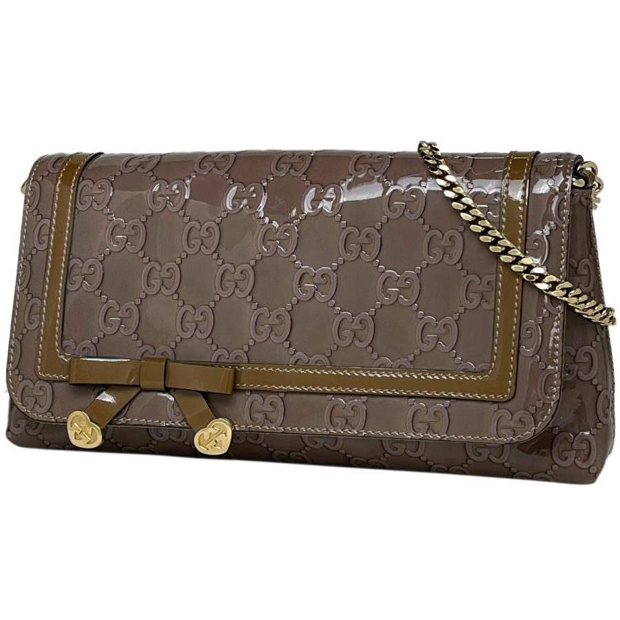 グッチ GUCCI ブロードウェイ チェーン ショルダーバッグ ハンドバッグ 
