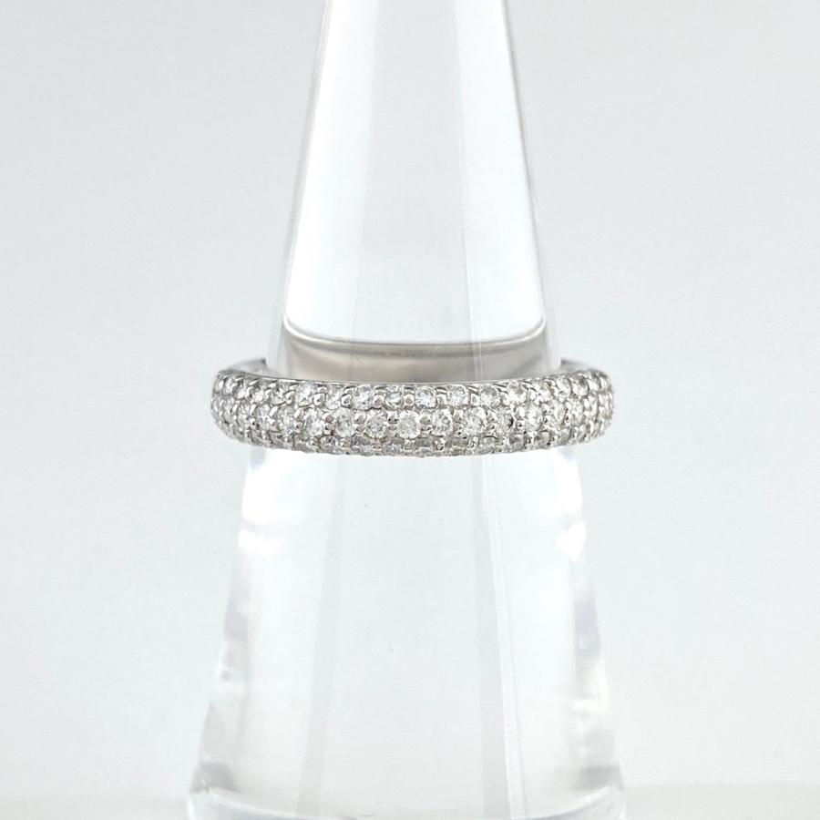 Ponte Vecchio ポンテヴェキオ メレダイヤ デザインリング WG ホワイト  