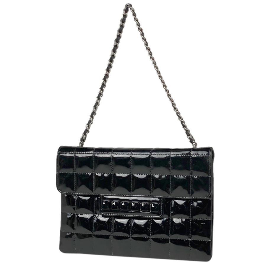 シャネル CHANEL チョコバー チェーン ハンドバッグ ピアノ クラッチ 