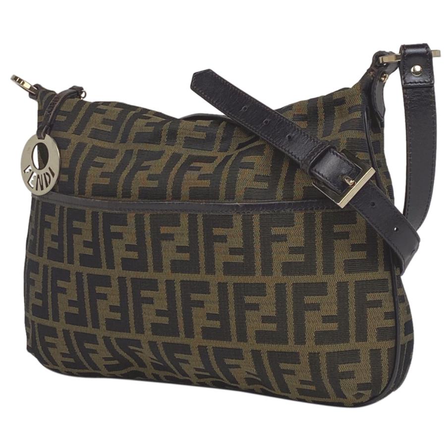 フェンディ FENDI ズッカ柄 ショルダーバッグ ロゴ 斜め掛け  