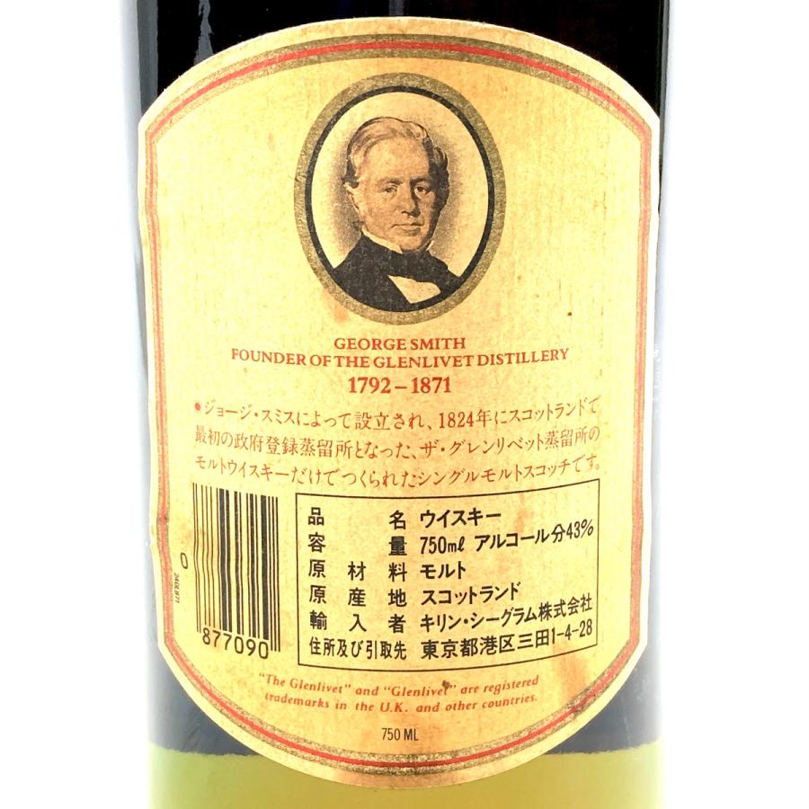 グレンリベット GLENLIVET 12年 旧ボトル 750ml スコッチ グレンリベット GLENLIVET 12年 旧ボトル 750ml スコッチ