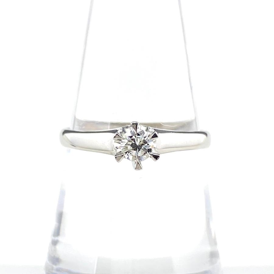 ダイヤモンド デザインリング プラチナ 指輪 リング 14.5号 Pt900  