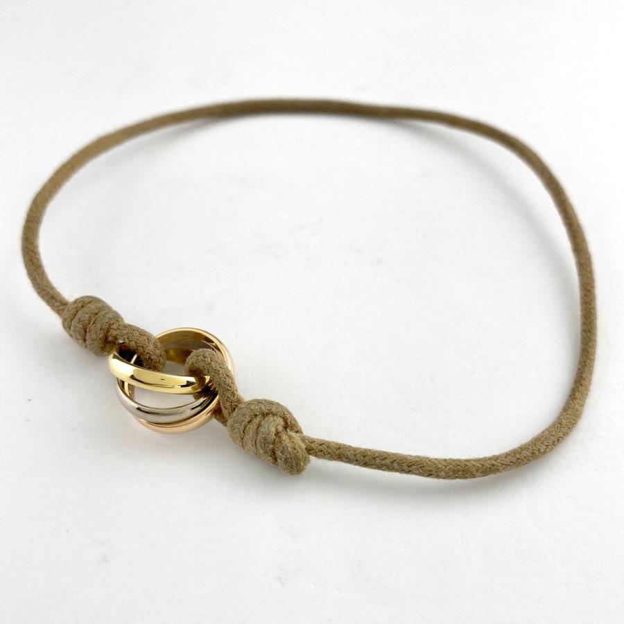 Cartier カルティエ CARTIER トリニティ ブレスレット YG イエロー  