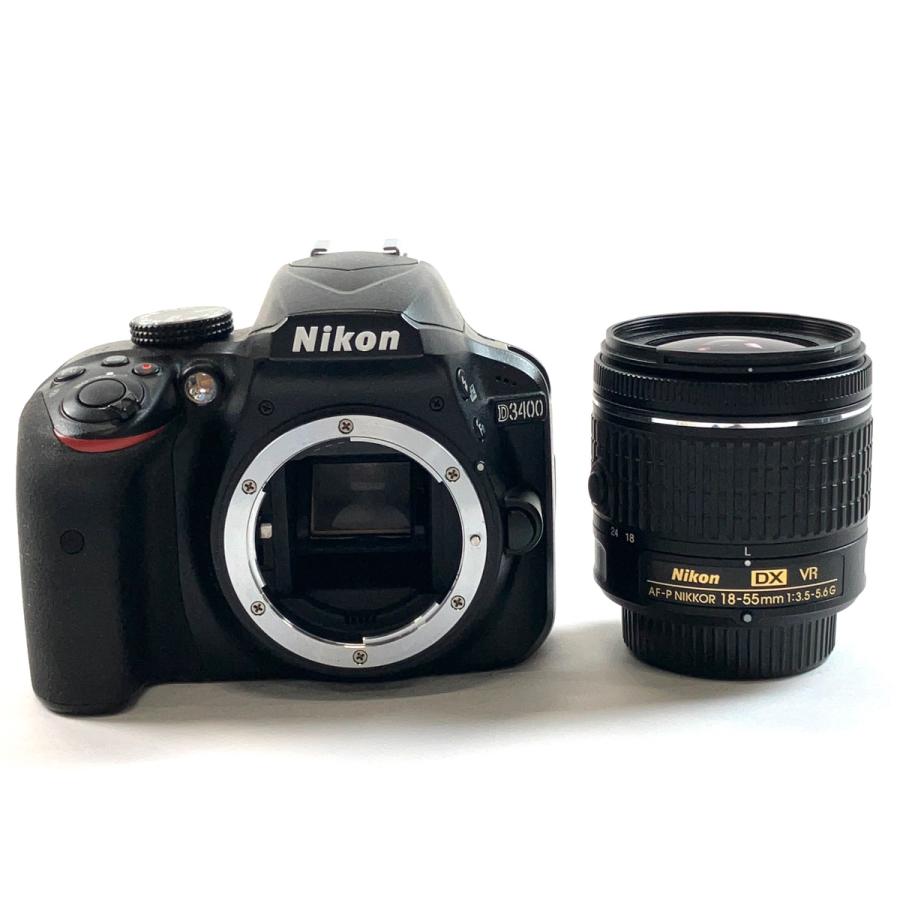 ニコン Nikon D3400 18-55VR レンズキット ブラック デジタル 一眼レフ 