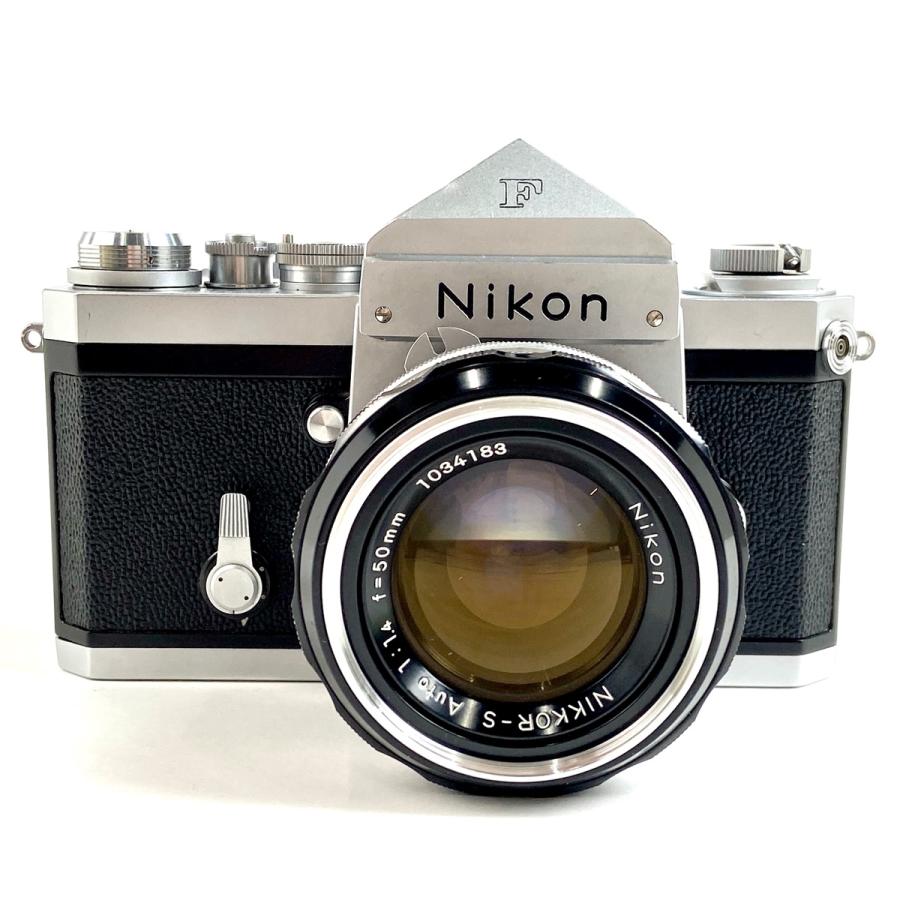 ニコン Nikon F アイレベル シルバー + NIKKOR-S Auto 50mm F1 ニコン Nikon F アイレベル シルバー + NIKKOR-S Auto 50mm F1