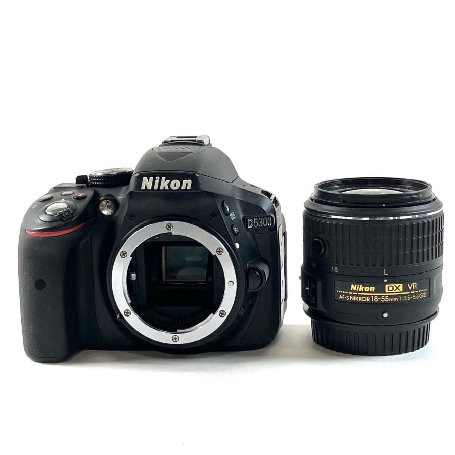 ニコン Nikon D5300 18-55 VR II レンズキット ブラック デジタル 一眼 