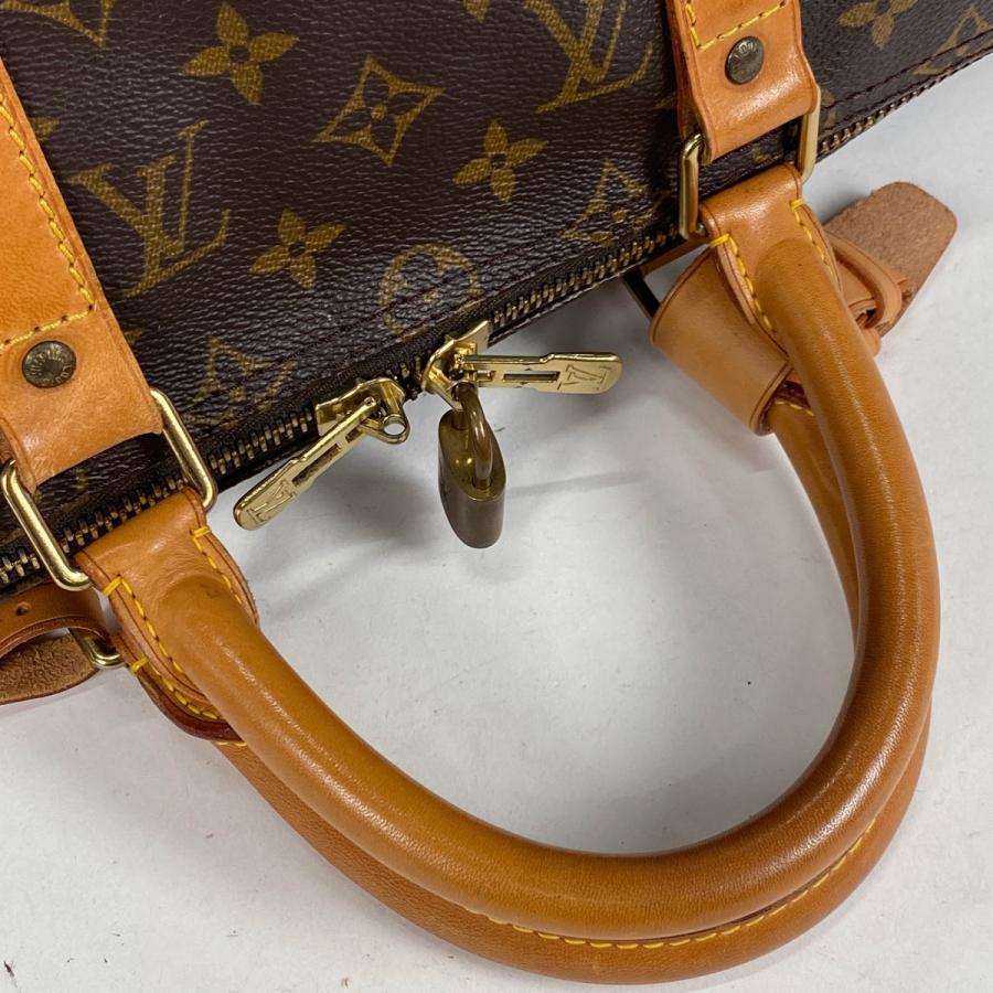 ルイ・ヴィトン Louis Vuitton キーポル バンドリエール 50 ショルダーバッグ ボストンバッグ モノグラム ブラウン M41416 レディース 中古｜kaipre｜07