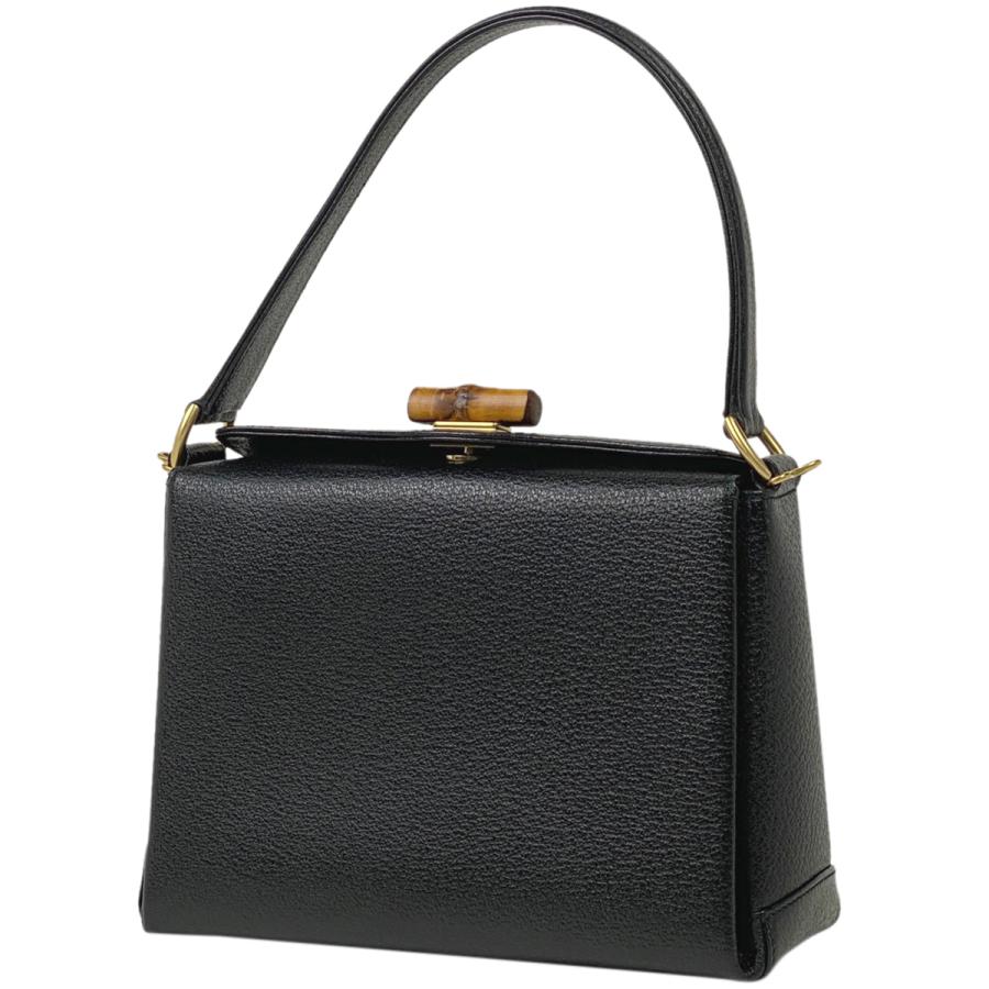 グッチ GUCCI バンブー ハンドバッグ オールドグッチ 000260175 竹  