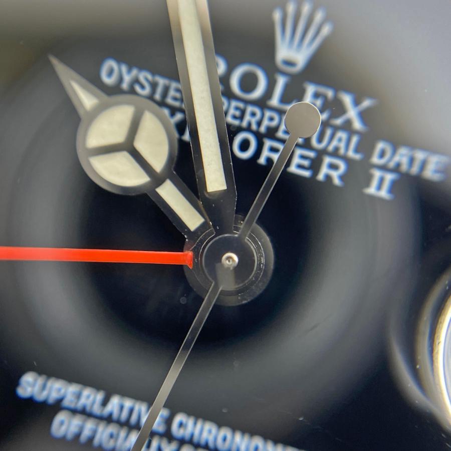 ロレックス ROLEX エクスプローラー2 16570 腕時計 SS 自動巻き ブラック メンズ 中古  ラッピング可｜kaipre｜05