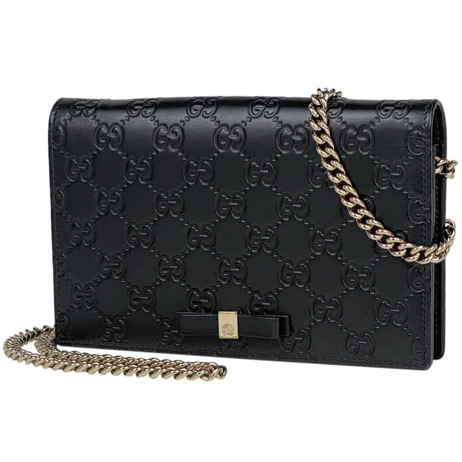 グッチ GUCCI グッチシマ ショルダーバッグ チェーンウォレット 2WAY 