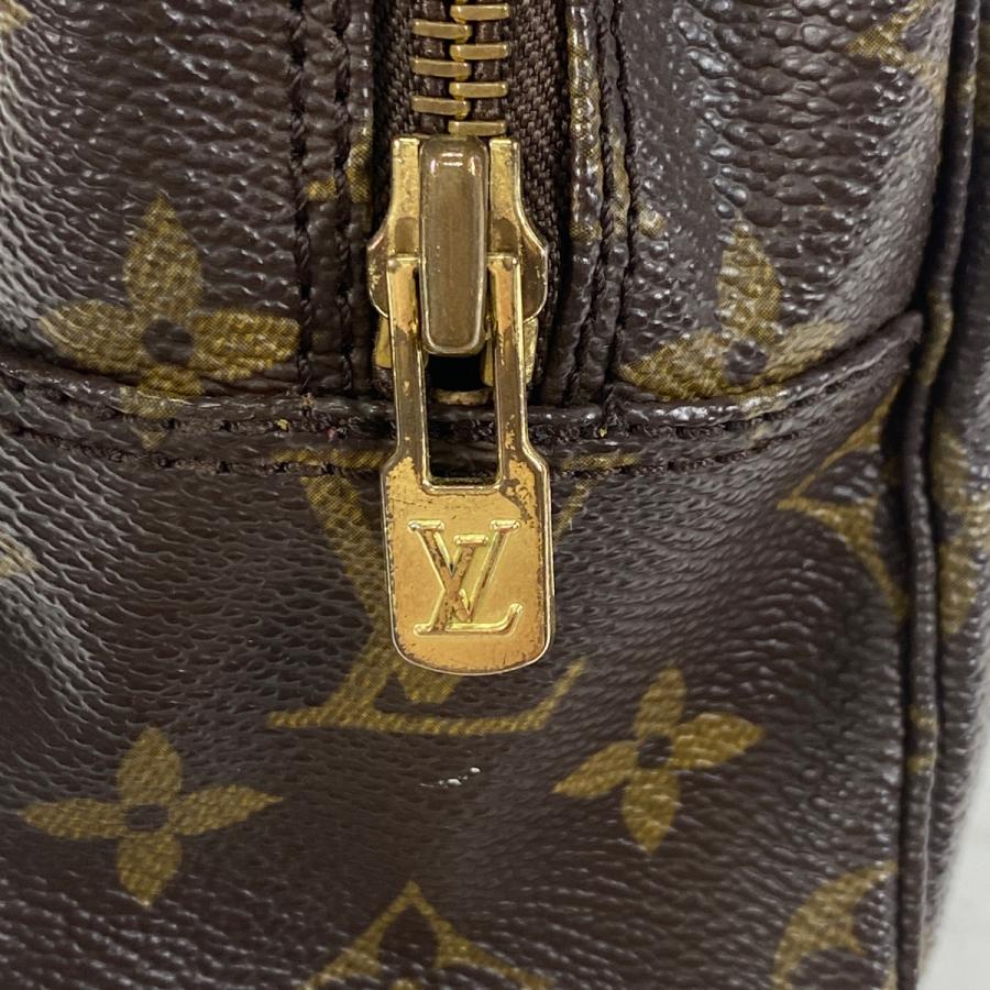 ルイ・ヴィトン Louis Vuitton トゥルース トワレット 28 メイク コスメ セカンドバッグ 化粧ポーチ モノグラム ブラウン M47522 レディース 中古｜kaipre｜04