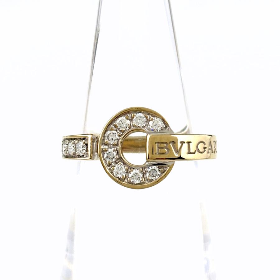 BVLGARI（ブルガリ） リング YG イエローゴールド 指輪 メレダイヤ