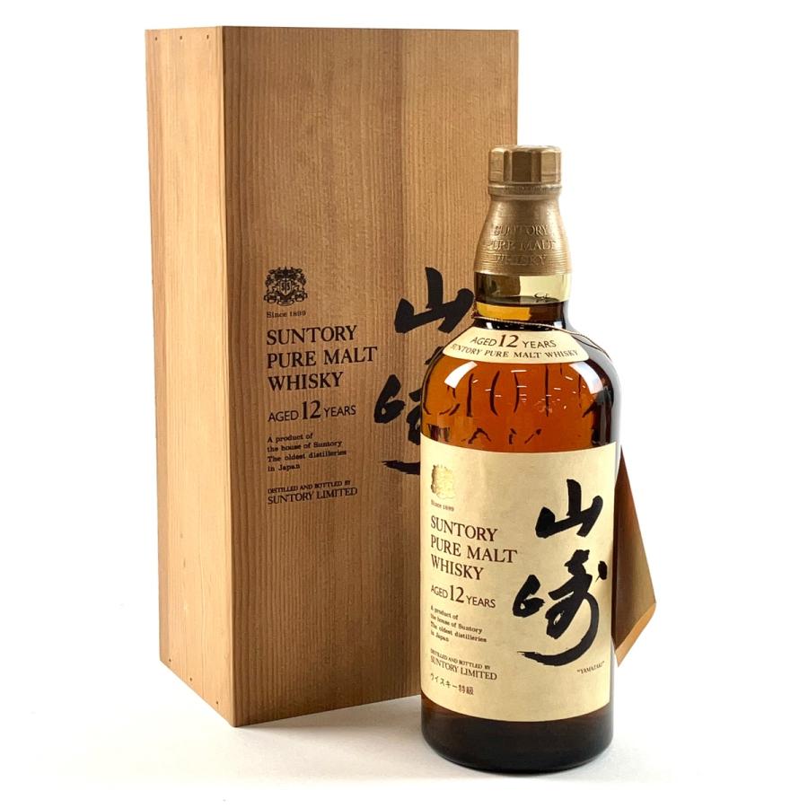 東京都内限定発送 サントリー SUNTORY 山崎 12年 ピュアモルト 特級  