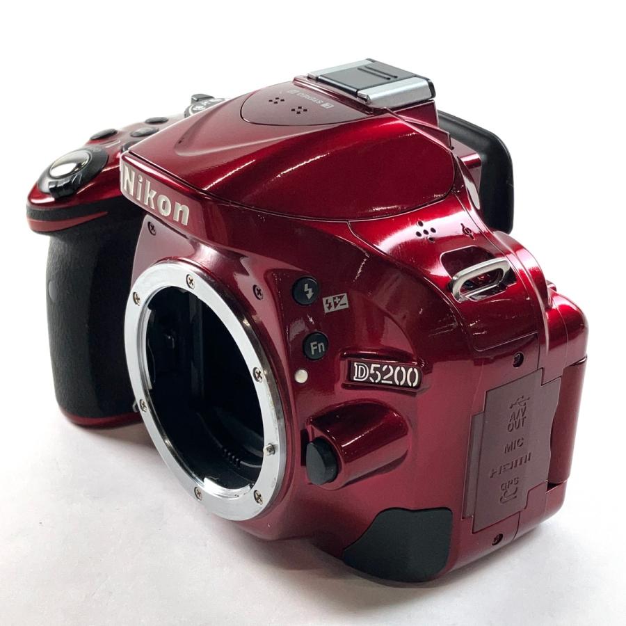 ニコン Nikon D5200 ボディ レッド デジタル 一眼レフカメラ 中古｜kaipre｜02