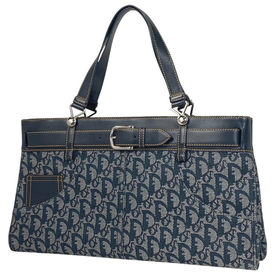Christian Dior クリスチャンディオール トロッター柄 トートバック  