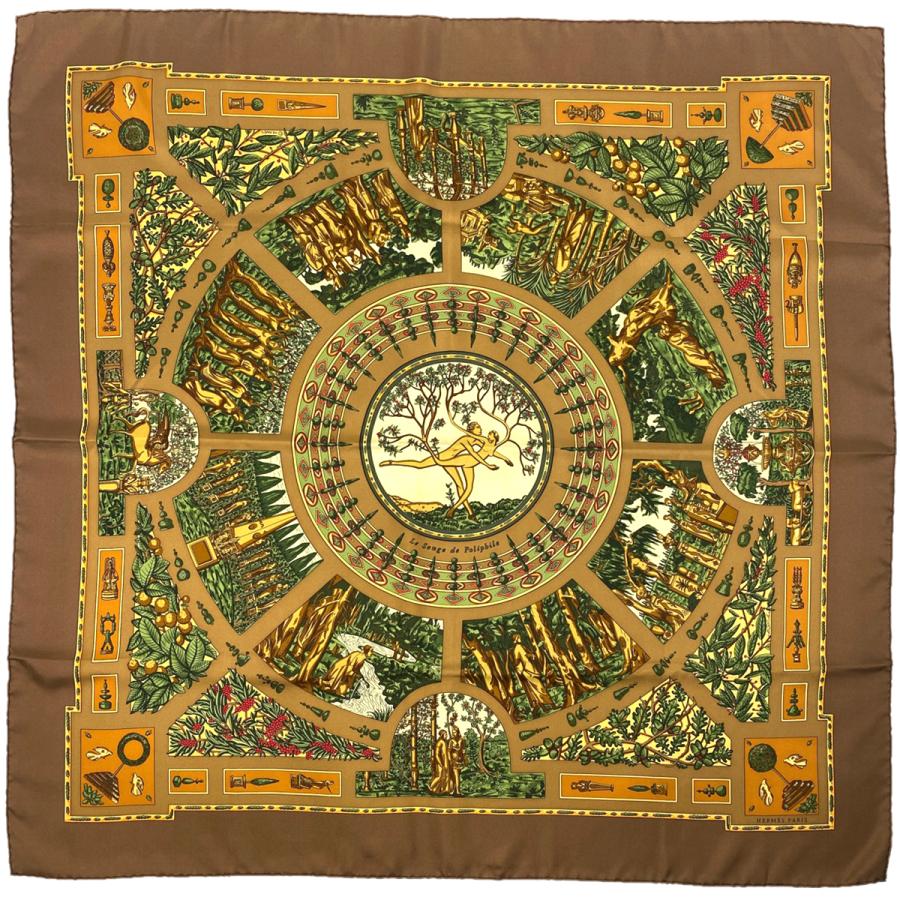 HERMES エルメス カレ90 ポリフィルの夢想