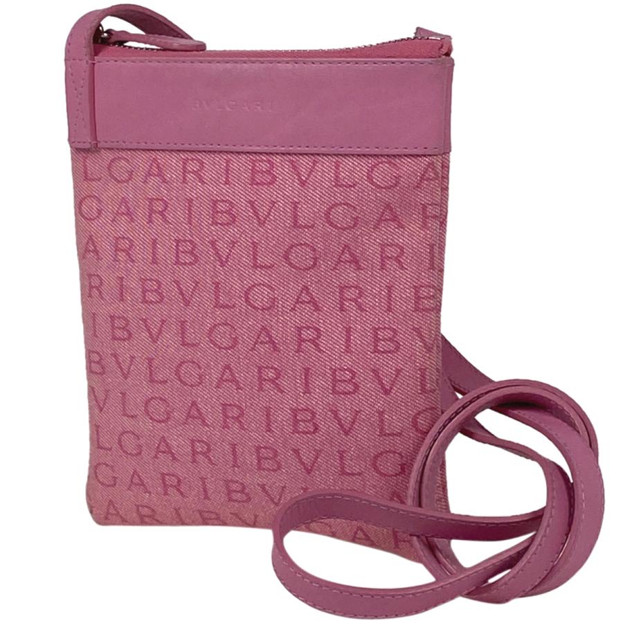 ブルガリ BVLGARI ロゴマニア ショルダーバッグ ポシェット ショルダー  