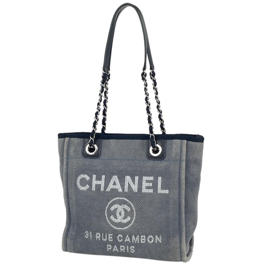 シャネル CHANEL ドーヴィル チェーン トートバッグ ショルダーバッグ  