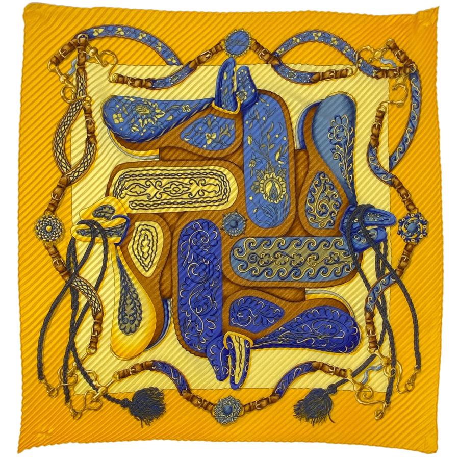 エルメス HERMES カレ 90 Festival フェスティバル 祭典 プリーツ 