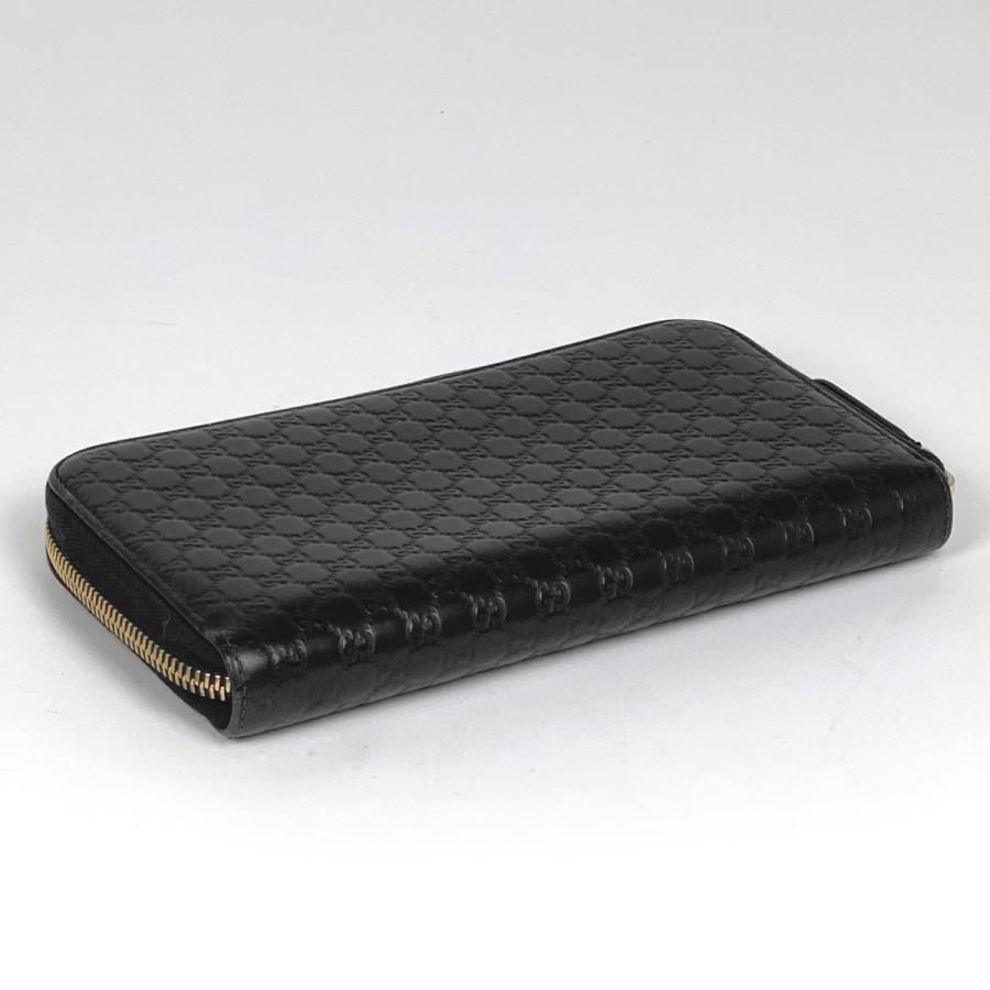 GUCCI グッチ マイクログッチシマ ラウンドファスナー 長財布 GUCCI グッチ マイクログッチシマ ラウンドファスナー 長財布