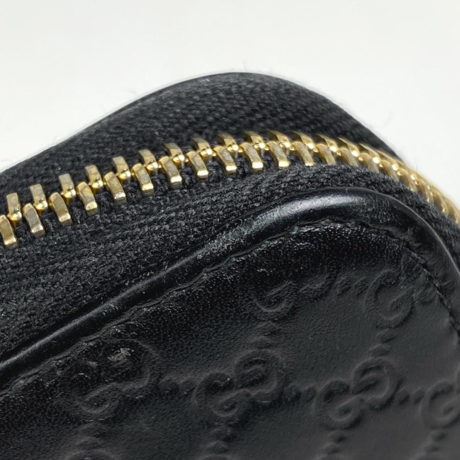 GUCCI グッチ マイクログッチシマ ラウンドファスナー 長財布 GUCCI グッチ マイクログッチシマ ラウンドファスナー 長財布